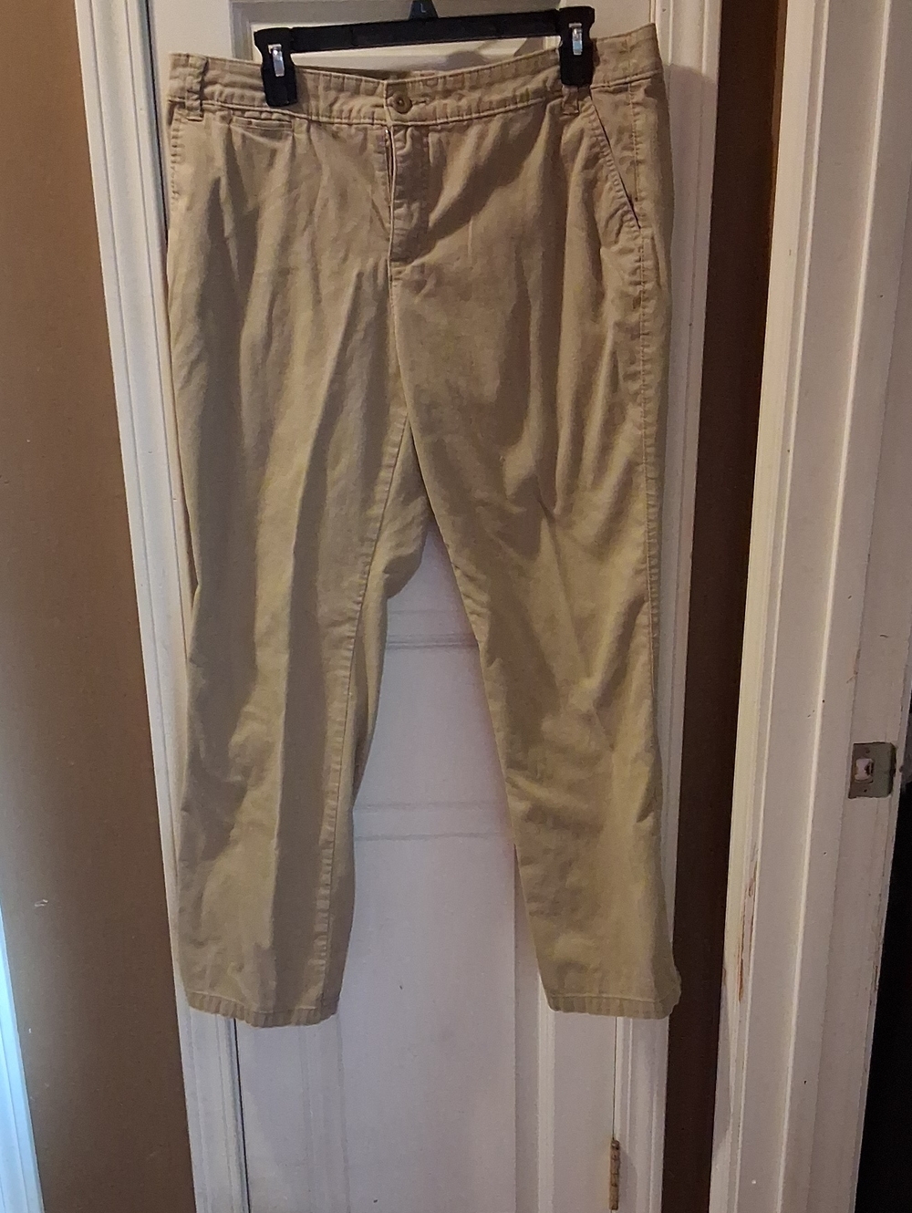 Classic Women's Khaki Chinos - Neutral Tan Casual Pants